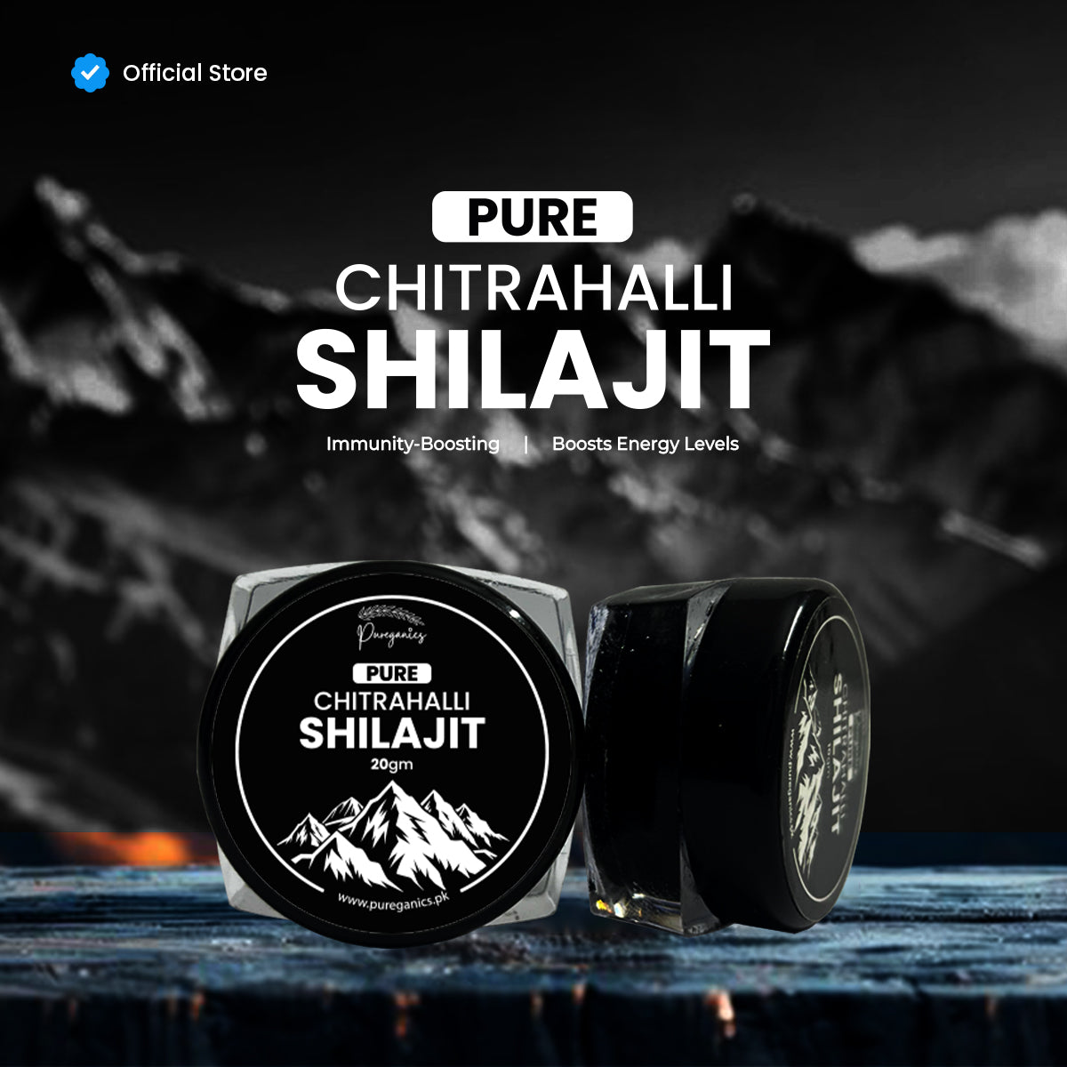 Pure Chitrahalli Shilajit