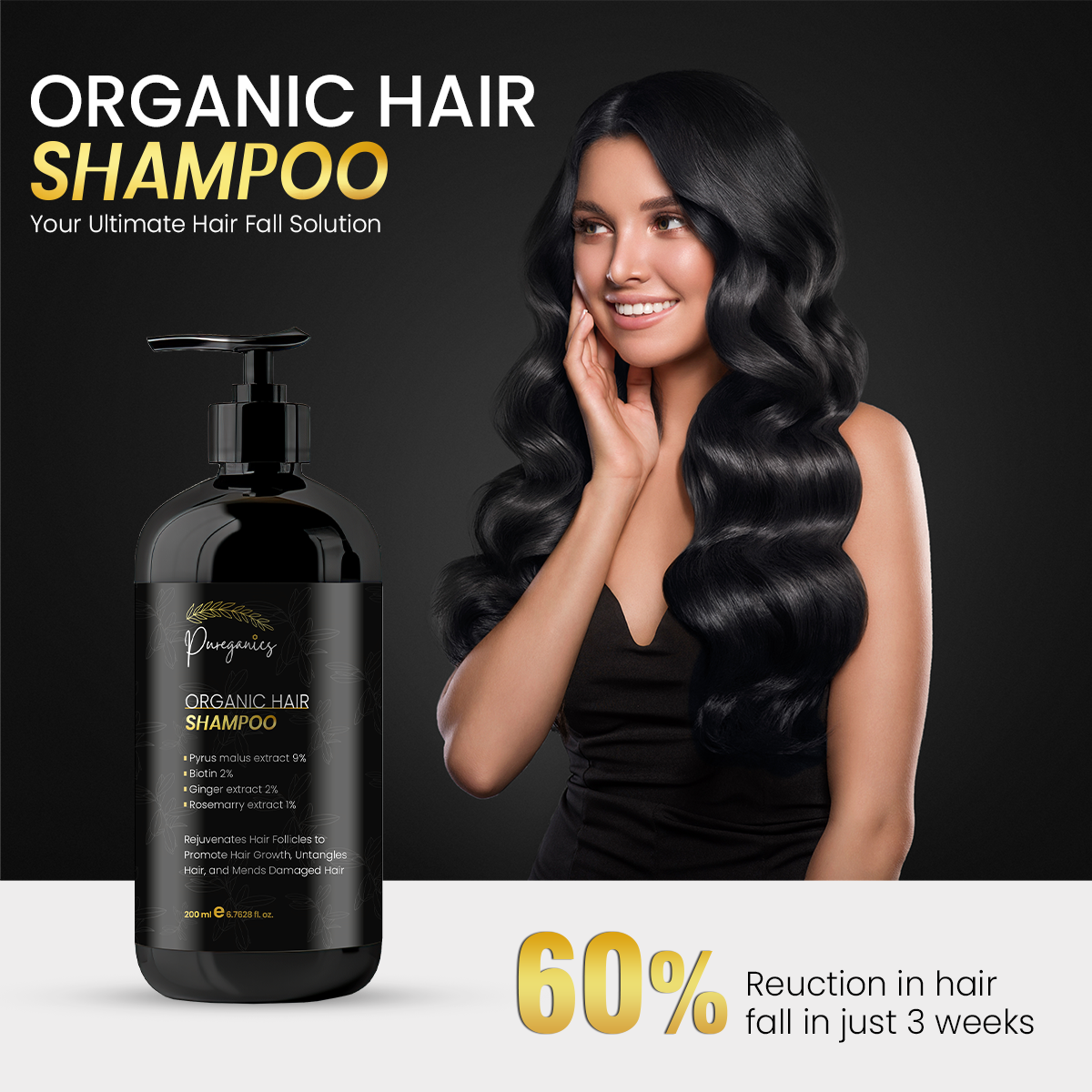 organic shampoo